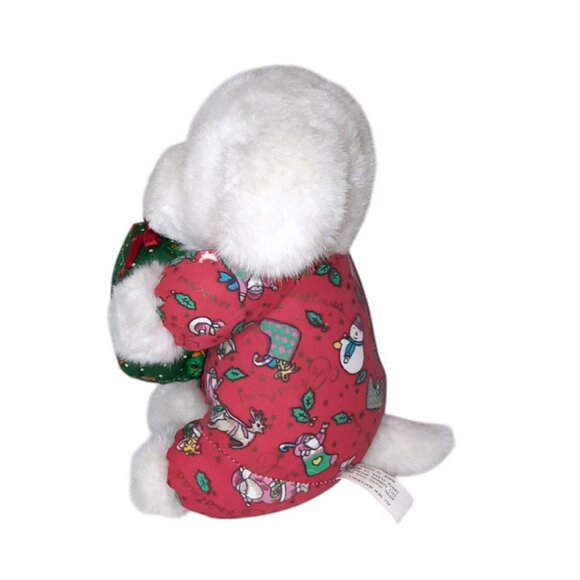 Royal Plush Christmas Bear Stuffed Animal Toy 9" - Picture 4 of 6
